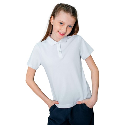 Блузка школьная для девочки Deloras Z64377S белая 1